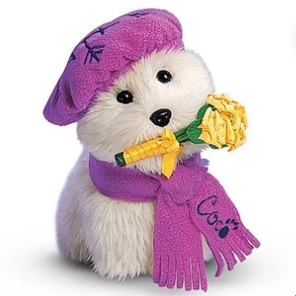American Girl - Coconut’s Rinkside Accessories - Hat, Scarf, and Flowers